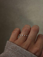 The Cassi: Diamond Band Constellation Stacking Ring