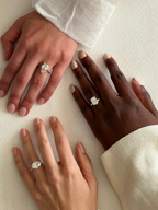 The Vale: 4.5CT Pear-Cut Lab Diamond Ring