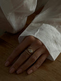 The Isla: Sculptural Marquise Lab Diamond Ring