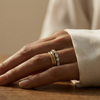 The Sera: Marquise and Round Lab Diamond Band