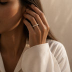 The Liora: Full-Eternity Pear-Cut Lab Diamond Ring