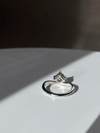 Sample—The North: Asscher-Cut Lab Diamond Ring