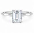 Custom Order—3CT Emerald-Cut Ring for Steven