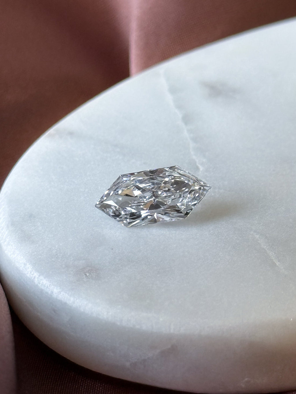 Loose Lab Diamond: 3.20CT Dutch Marquise Diamond with IGI Report