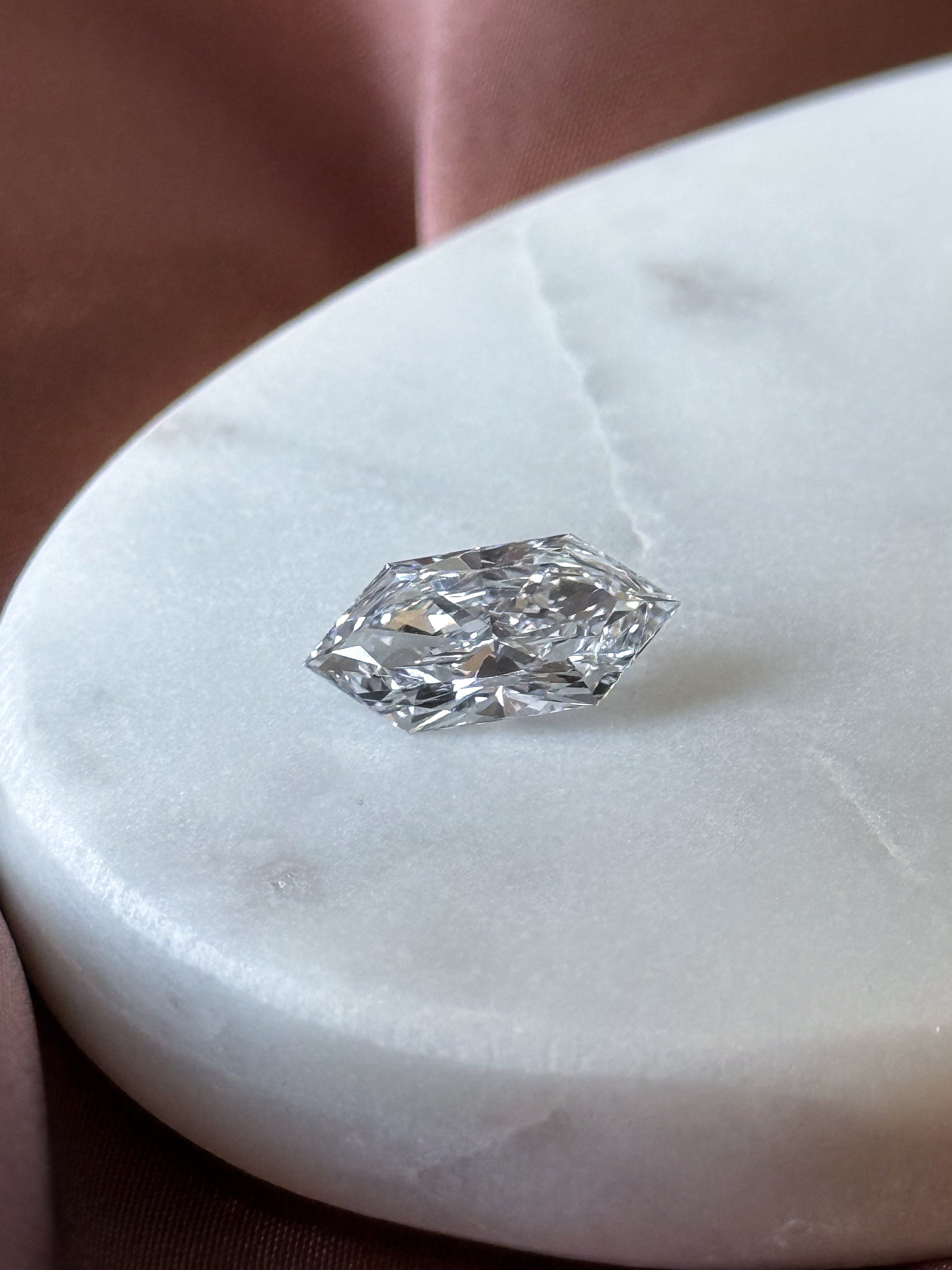 Loose Lab Diamond: 3.20CT Dutch Marquise Diamond with IGI Report