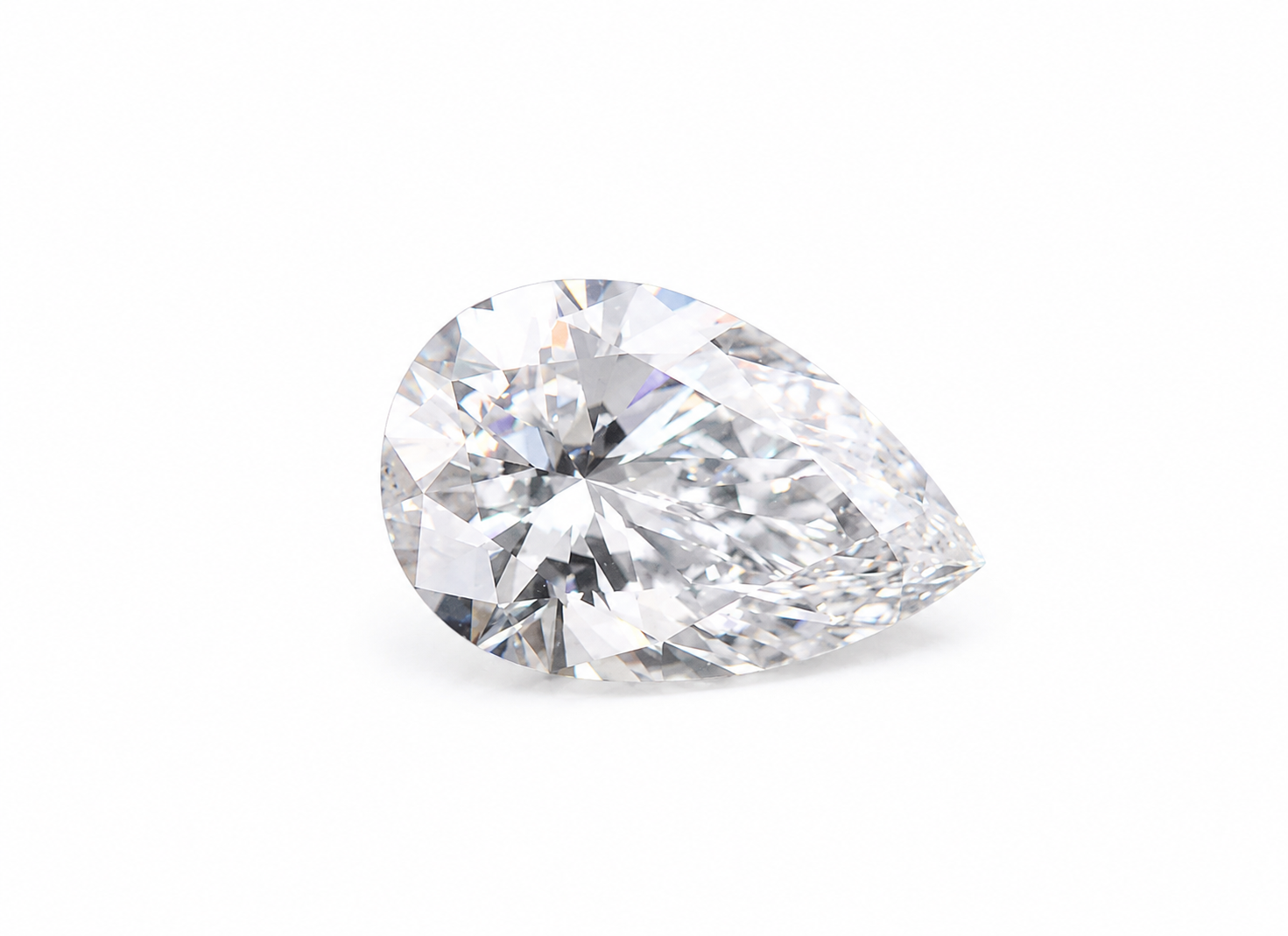 Loose Lab Diamond: 1.59 CT Pear-Cut Diamond with IGI Report