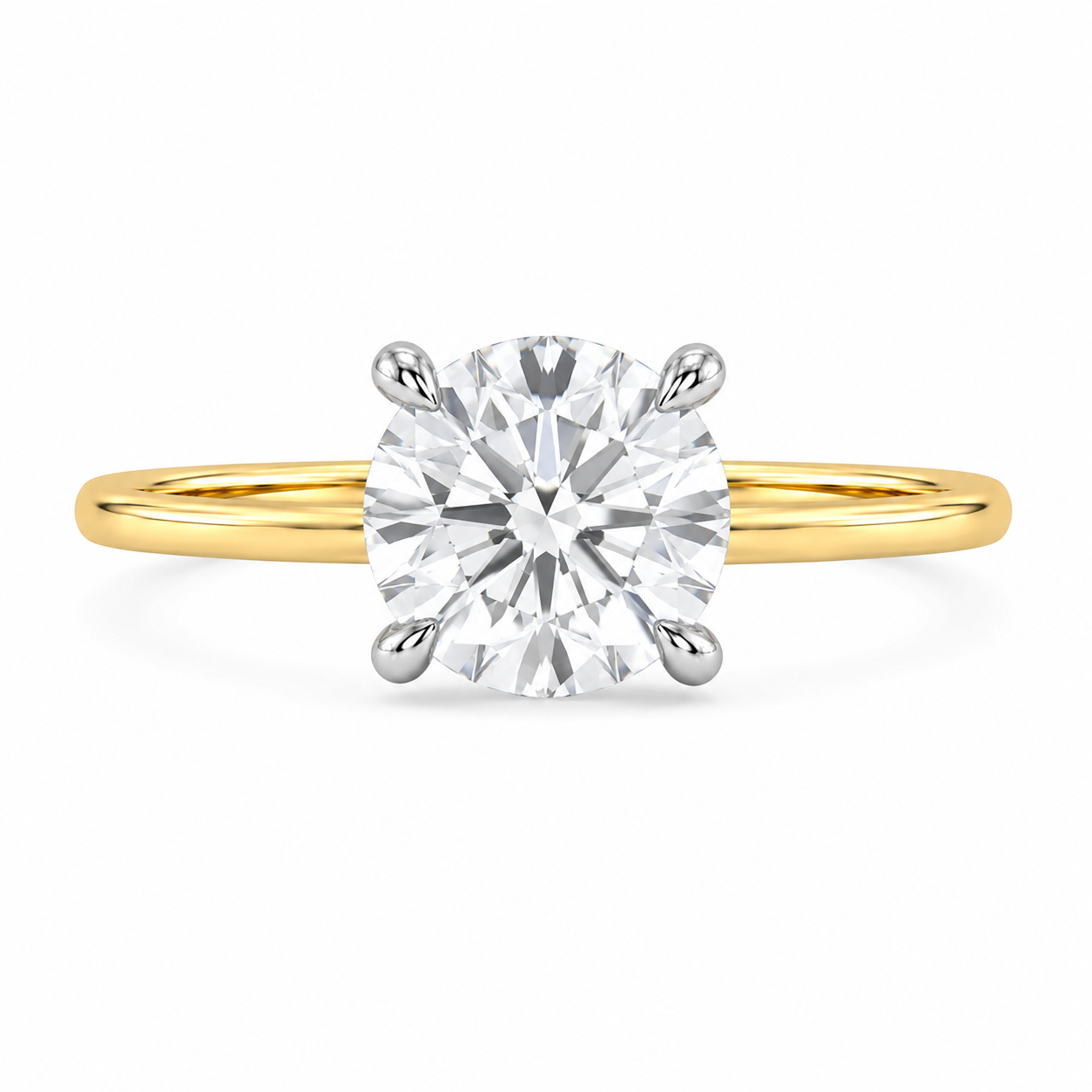 The Sophie, Two-Tone 14k Gold