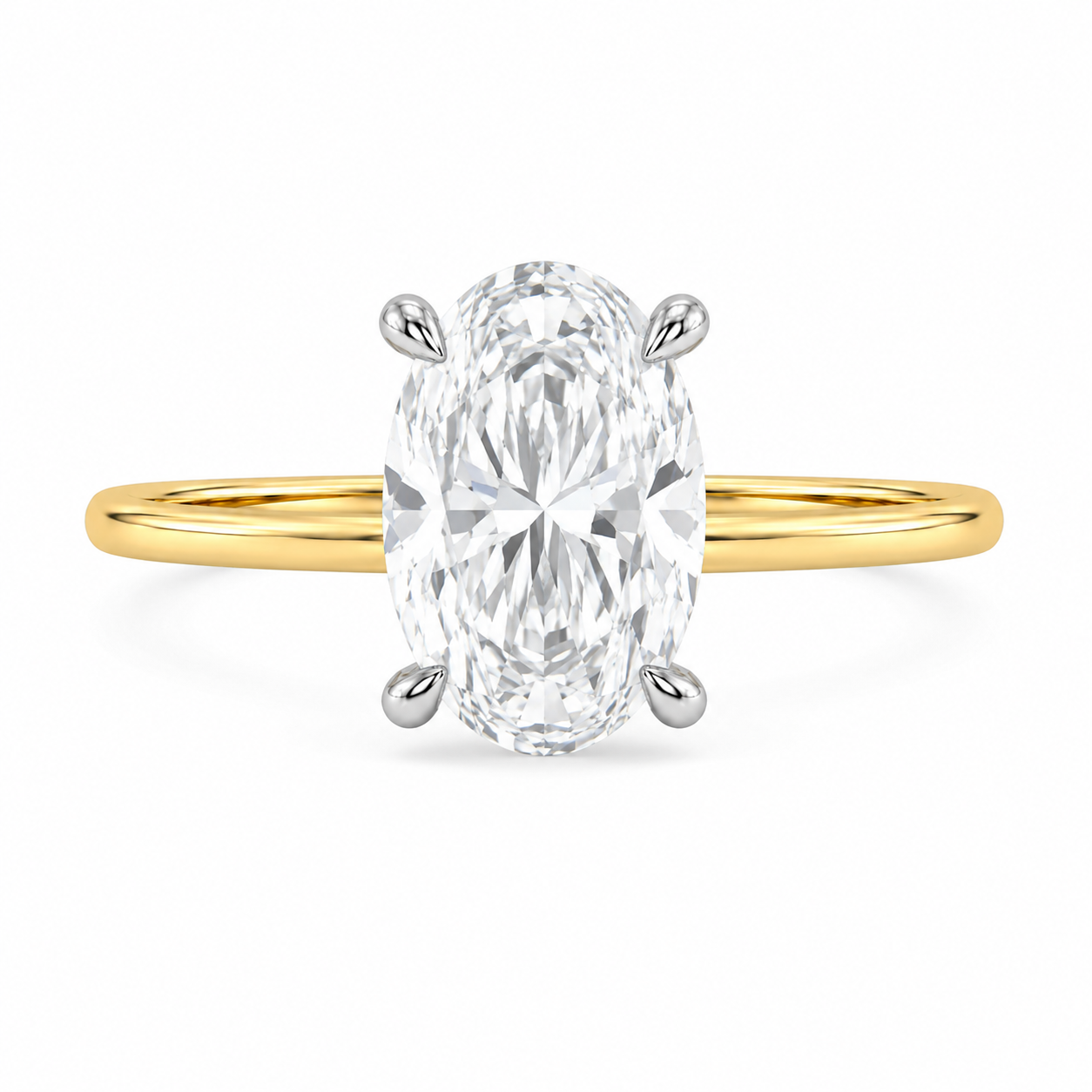 The Sophie, Two-Tone 14k Gold