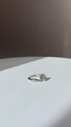 Sample—The North: Asscher-Cut Lab Diamond Ring